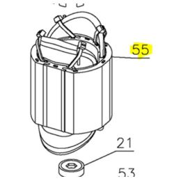Dewalt Inducteur 230V pour rabot D26204 (N278879)