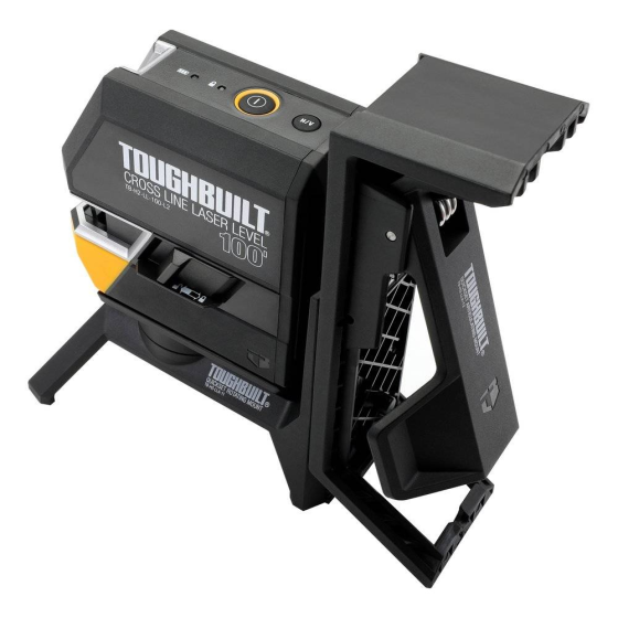 Toughbuilt Niveau laser en croix auto-nivelant à faisceau vert TB-H2-LL-M30-L2 Toughbuilt Niveau laser en croix auto-nivelant à faisceau vert TB-H2-LL-M30-L2