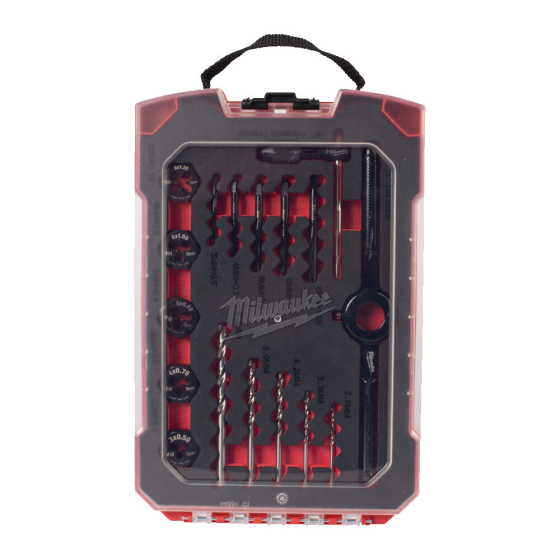 Milwaukee Set de tarauds et de filières métriques PACKOUT (4932498720)