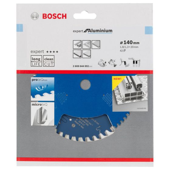Bosch 2608644092 Lame ø140x20x1,8mm (42Dts) Scie Circulaire Expert for Aluminium