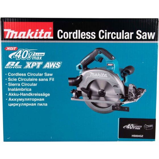 Makita HS004GZ Scie circulaire 40 V max Li-Ion XGT Ø 190 mm