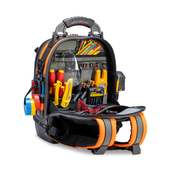 Veto Pro Pac Sac à dos à outils Veto Tech Pac Orange Haute Visibilité (AX3559)