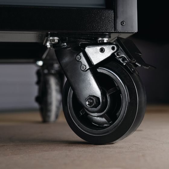 Bunker Servante d'atelier 155cm à 15 tiroirs Gris (D08238)