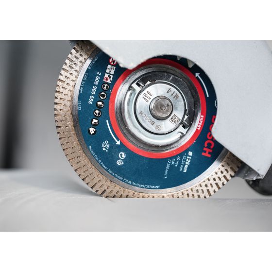 Bosch Disque diamant à tronçonner ø125mm EXPERT HardCeramic (2608900655)