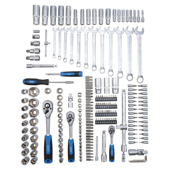 Draper D24232 Coffret de douilles métriques HI-TORQ 1/4", 3/8" et 1/2" (219pcs)