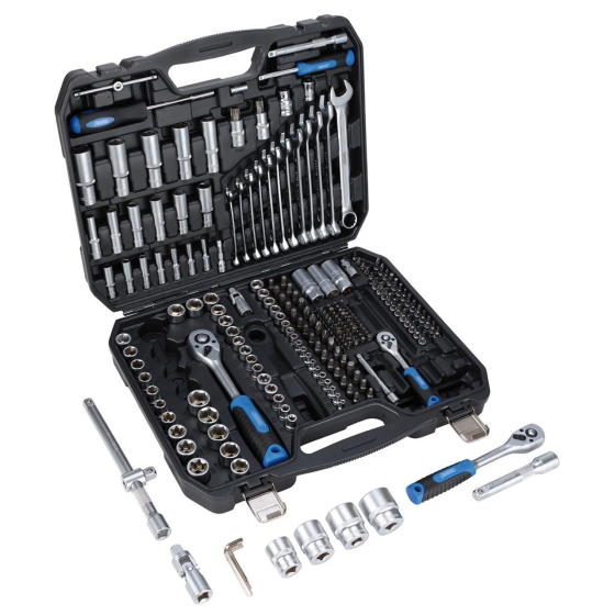 Draper D24232 Coffret de douilles métriques HI-TORQ 1/4", 3/8" et 1/2" (219pcs)