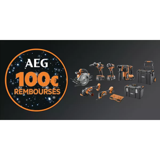 AEG Pack de 8 outils Brushless sans fil 18V 3x5Ah Quickstack (4935500319)