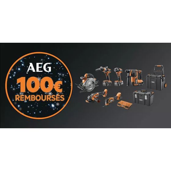 AEG Pack de 6 outils Brushless sans fil 18V 3x6Ah Quickstack (4935499437)