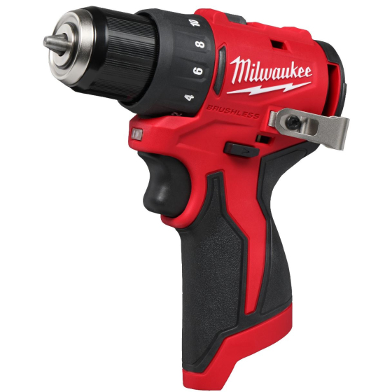 Milwaukee M12 BLPP2D-202B Pack Visseuse & perceuse 12V Brushless Powerpack 2x2Ah (4933500139)