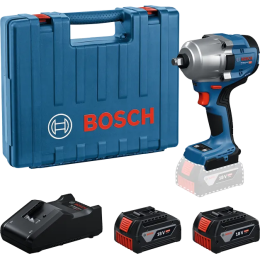 Bosch GDS 18V-780 Boulonneuses sans-fil 18V 1/2" 780Nm 2x5.0Ah (06019P4021)