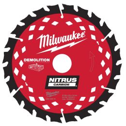 Milwaukee 4932499376 lame de scie circulaire Nitrus Carbide ø190 x 30 x 1,6 ATB 24