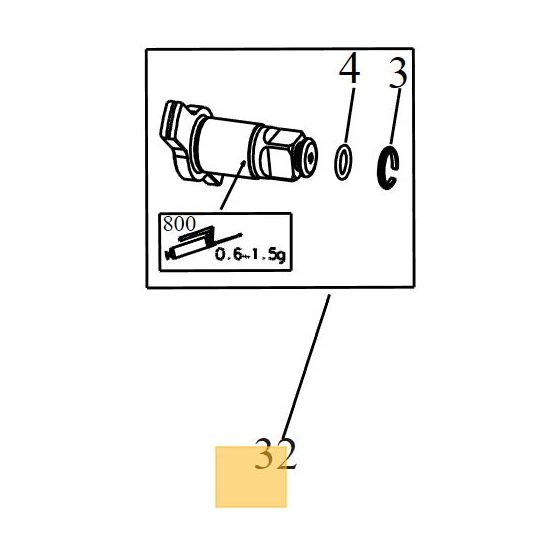 Dewalt Enclume 1/2" pour boulonneuse à choc 18V DCF900 & (NA039663)