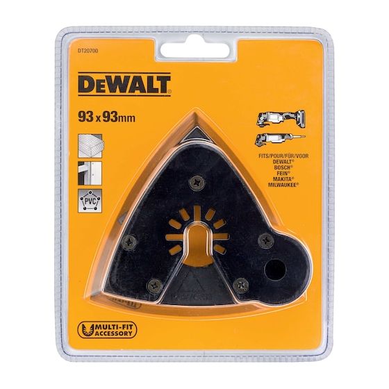 DeWalt Plateaux de ponçage avec surface velcro 93x93mm (DT20700-QZ)