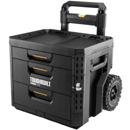 Toughbuilt Trolley Chariot à roulette 3 Tiroirs StackTech TB-B1-D-R93