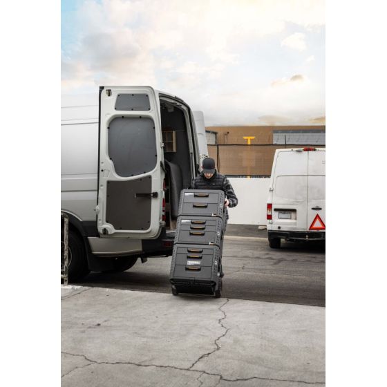 Toughbuilt Trolley Chariot à roulette 3 Tiroirs StackTech TB-B1-D-R93