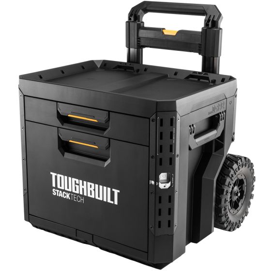 Toughbuilt Trolley Chariot à roulette 2 Tiroirs StackTech TB-B1-D-R92