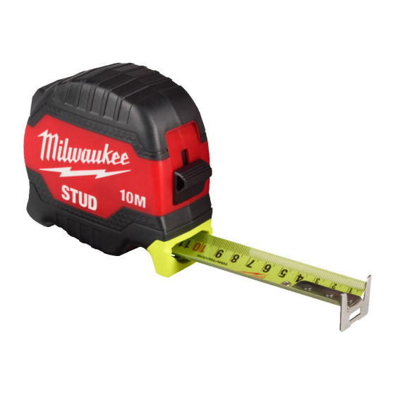 Milwaukee Mètre à ruban 10M STUD GEN 3  (4932498767)