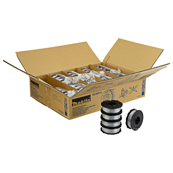 Makita Set de fil à ligaturer 0.8mm acier galva carton de 50pcs (191A57-9)