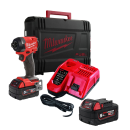 Milwaukee M18 FID3-502X Visseuse à choc 18V 226Nm FUEL 2x5.0Ah avec coffret (4933479865)