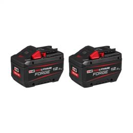 Milwaukee M18 FB12 Lot de 2 Batteries M18 FORGE 18V 12.0Ah Red Lithium-Ion (4932492651)