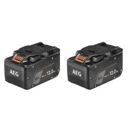 AEG L1812SHD Lot de 2 batteries 18V 12.0Ah Pro Lithium-Ion HD (4935493535)