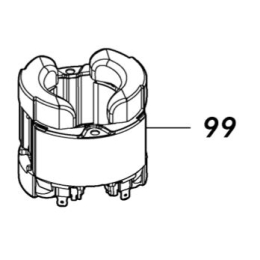 Makita 634749-6 Inducteur complet pour burineur HM1512 & HM1511