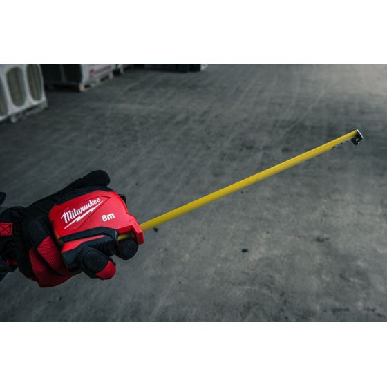 Milwaukee Mètre à ruban 8m professionnelle compacte Gen 2 (4932498780)