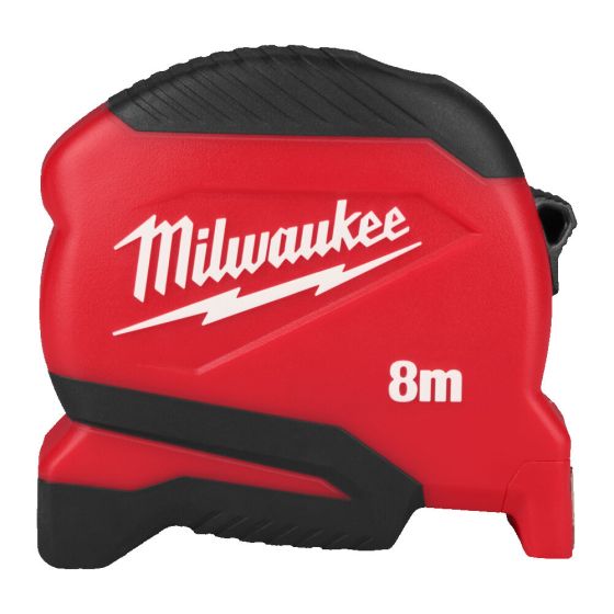 Milwaukee Mètre à ruban 8m professionnelle compacte Gen 2 (4932498780)