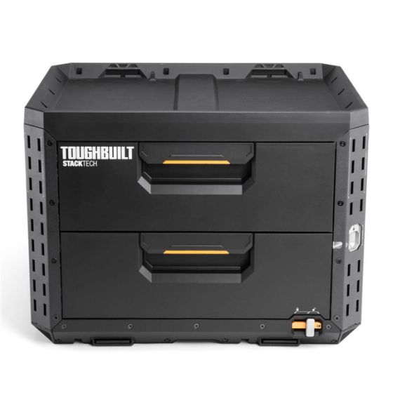 Toughbuilt Boîte à outils à 2 tiroirs StackTech TB-B1-D-72
