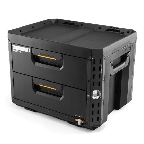 Toughbuilt Boîte à outils à 2 tiroirs StackTech TB-B1-D-72