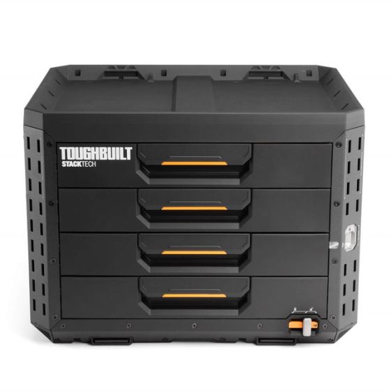 Toughbuilt Boîte à outils à 4 tiroirs StackTech TB-B1-D-74