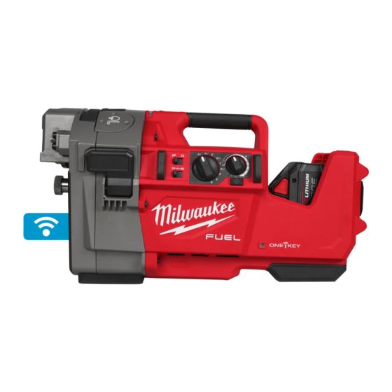 Milwaukee M18 FRGRO114-802C Rainureuse sans fil 18V ONE-KEY de 1 ¼˝ (DN32) à 4˝(DN100) 2x8.0Ah (4933479789)