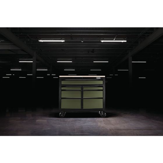 Bunker Servante d'atelier 104cm à 7 tiroirs Vert (D08221)