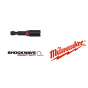 Douille aimantée M4 MILWAUKEE SHOCKWAVE 