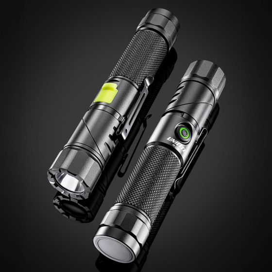 Unilite FR-1200 Lampe de poche rotative 1200 Lumens