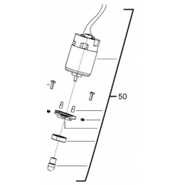 Milwaukee 4931453259 Moteur C18HZ-0