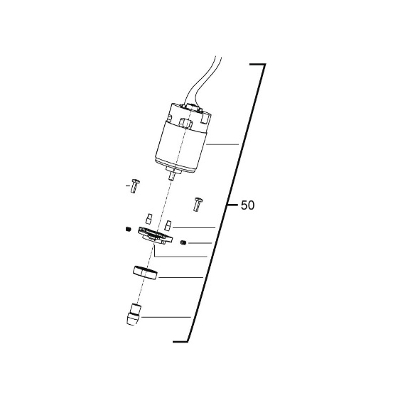 Milwaukee 4931453259 Moteur C18HZ-0
