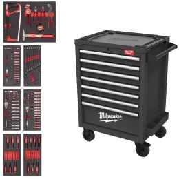 Milwaukee Servante d'atelier mobile 69cm à 7 tiroirs Toolguard Grise (4932500740)