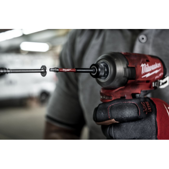 Milwaukee x1 Embout Torx 10 de Vissage Shockwave 90mm (4932500233)