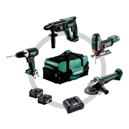 Metabo Combo Set 4.1.4 Machines sans fil en set 18V 2x4.0Ah (685232000)
