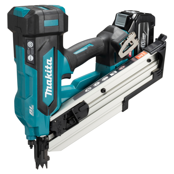 Makita BN001GD201 Cloueur de charpente 40V XGT avec coffret 2x2Ah