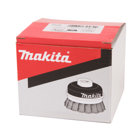 Makita Brosse ø100mm boisseau à fils acier torsadés (D-29290)