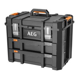 AEG AEGHD2DB Caisse de rangement à 2 tiroirs QUICKSTACK (4932499696)