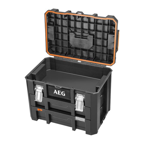 AEG AEGHD2DB Caisse de rangement à 2 tiroirs QUICKSTACK (4932499696)