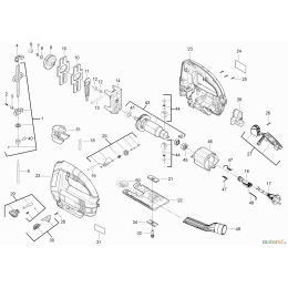 Milwaukee Rouleaux de guide scie sauteuse  (4931456278)