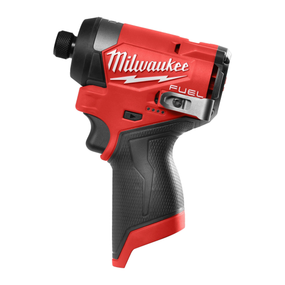 Milwaukee M12 FPP2A2-0X Pack de machines perceuse 12V M12FPD2 & Visseuse à chocs M12FID2 avec coffre de transport