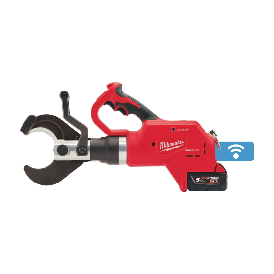 Milwaukee M18 HCC75-502C Coupe câble hydraulique 75mm 18V 2x5Ah (4933459269)