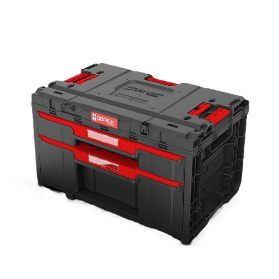 Qbrick System ONE Coffret à outils 2 tiroirs Plus2.0 (SKRQONED2PCZAP003)