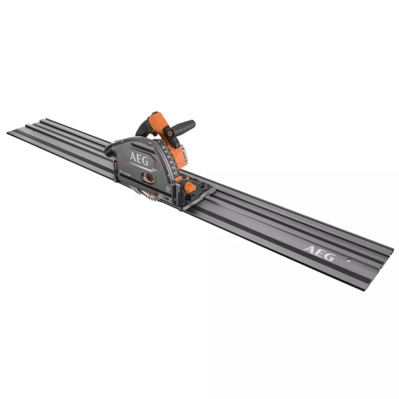 AEG BKS18PBL Scie plongeante 18V brushless 165mm avec rail de guidage 1.5m (4935493529)