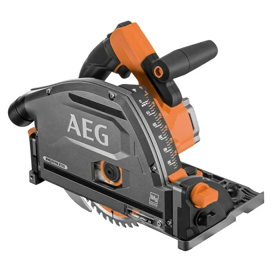AEG BKS18PBL Scie plongeante 18V brushless 165mm avec rail de guidage 1.5m (4935493529)